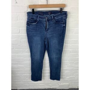 Not Your Daughter's Jeans Women's Sheri Slim Ankle Jeans Denim Blue Size 10